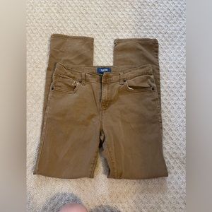 Size 14 girls tan jeans
